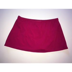 Victoria Secret magenta skirt bikini bottom
